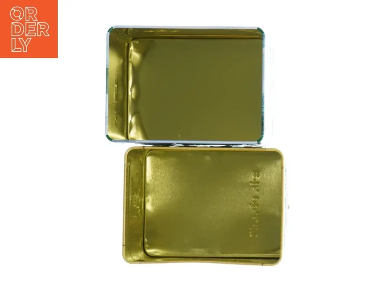 Billede 4 - Underberg metalæsker fra Underberg (str. 12x9x11,5 cm)