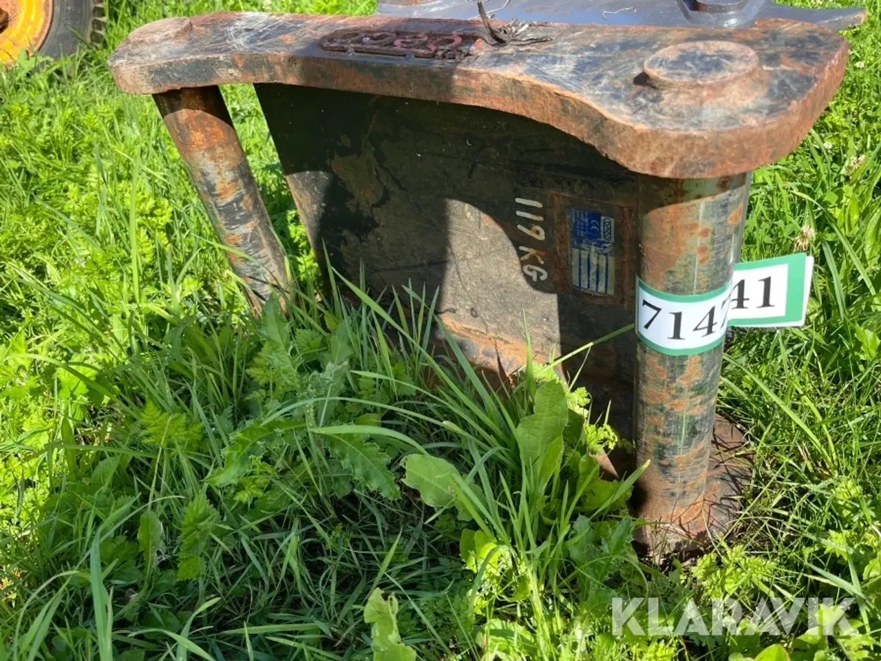 Billede 1 - Adapter Beco Fra S60 til Hydrema