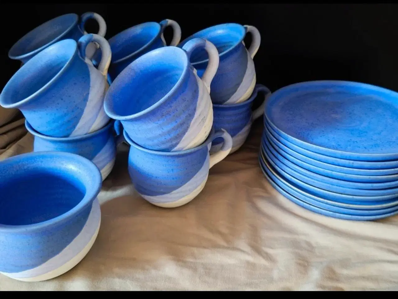 Billede 8 - Keramik i blå og hvid