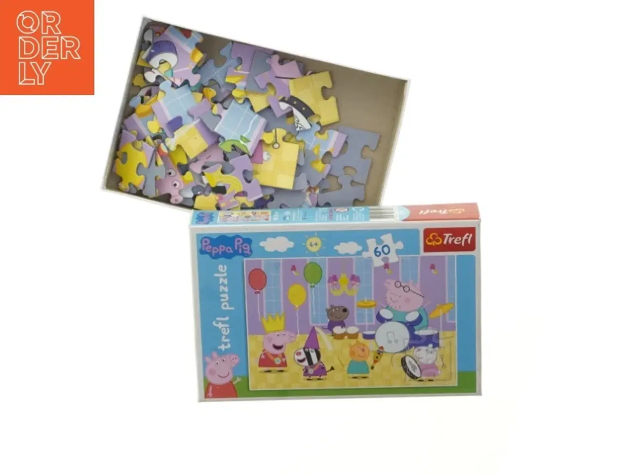 Billede 2 - Peppa Pig puslespil 60 brikker fra Trefl (str. 60 brikker)