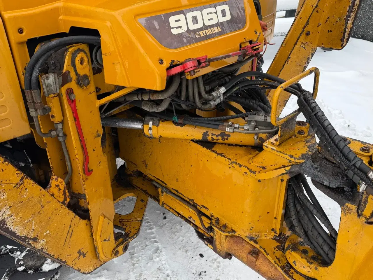 Billede 8 - Hydrema 906D ESD Dobbeltcommand - Udskud på bagarm