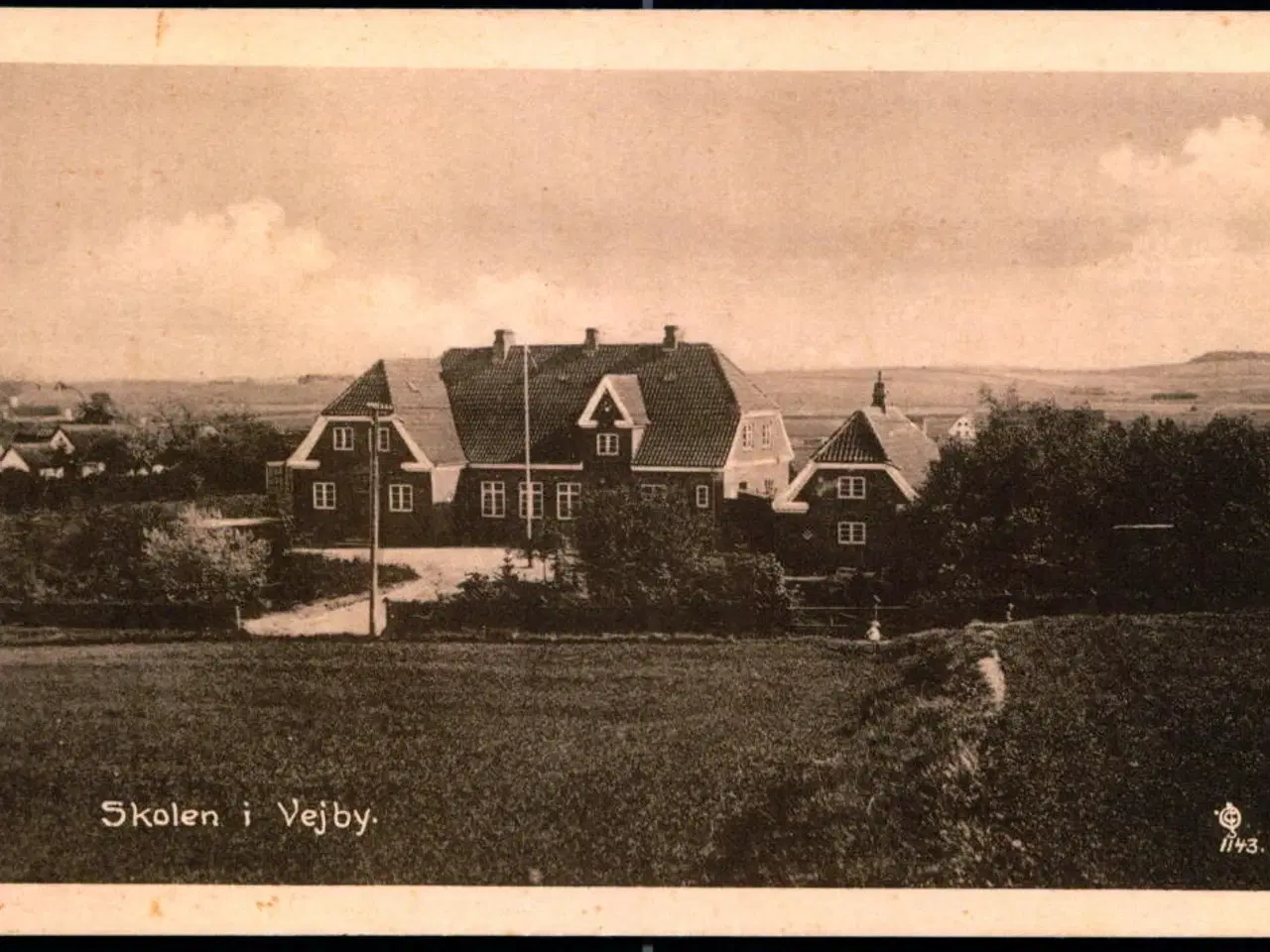 Billede 1 - Skolen i Vejby - Chr. Olsen 1143