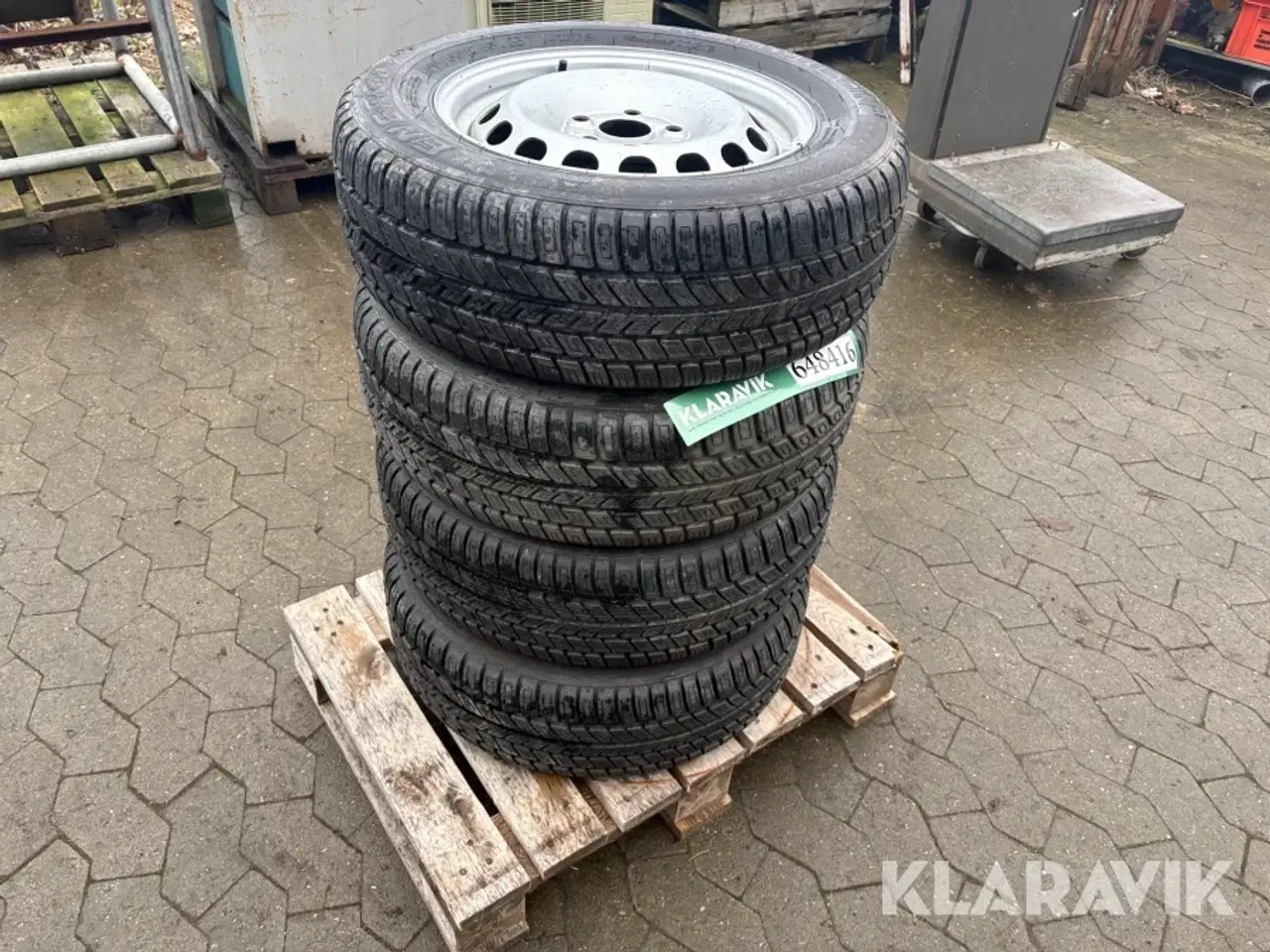 Billede 1 - Sommerdæk på stål fælg Michelin Energi 4 styk