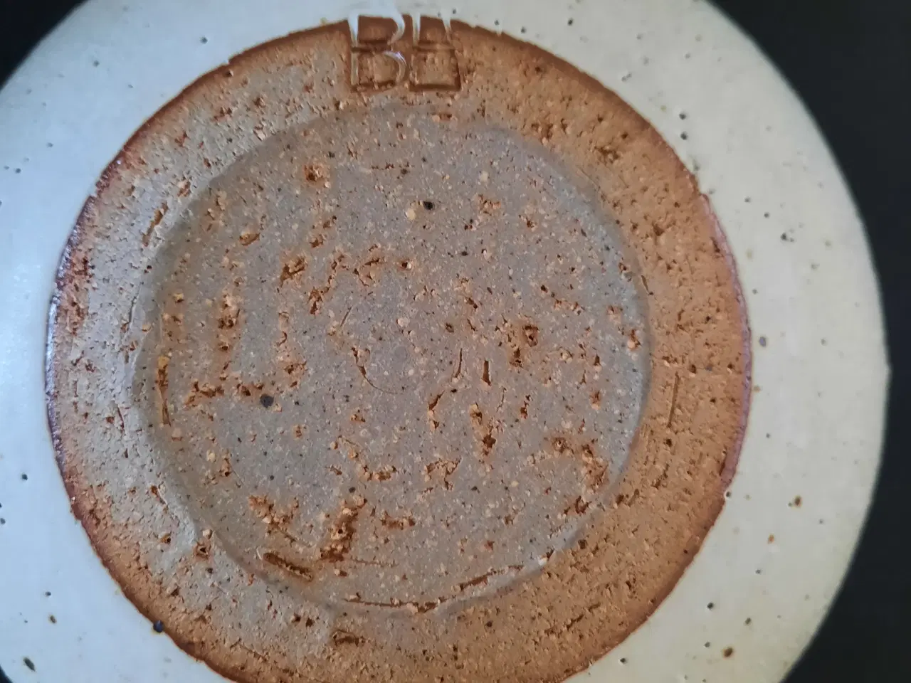 Billede 3 - Beate Andersen Håndlavet Keramik Skål Beige med Br