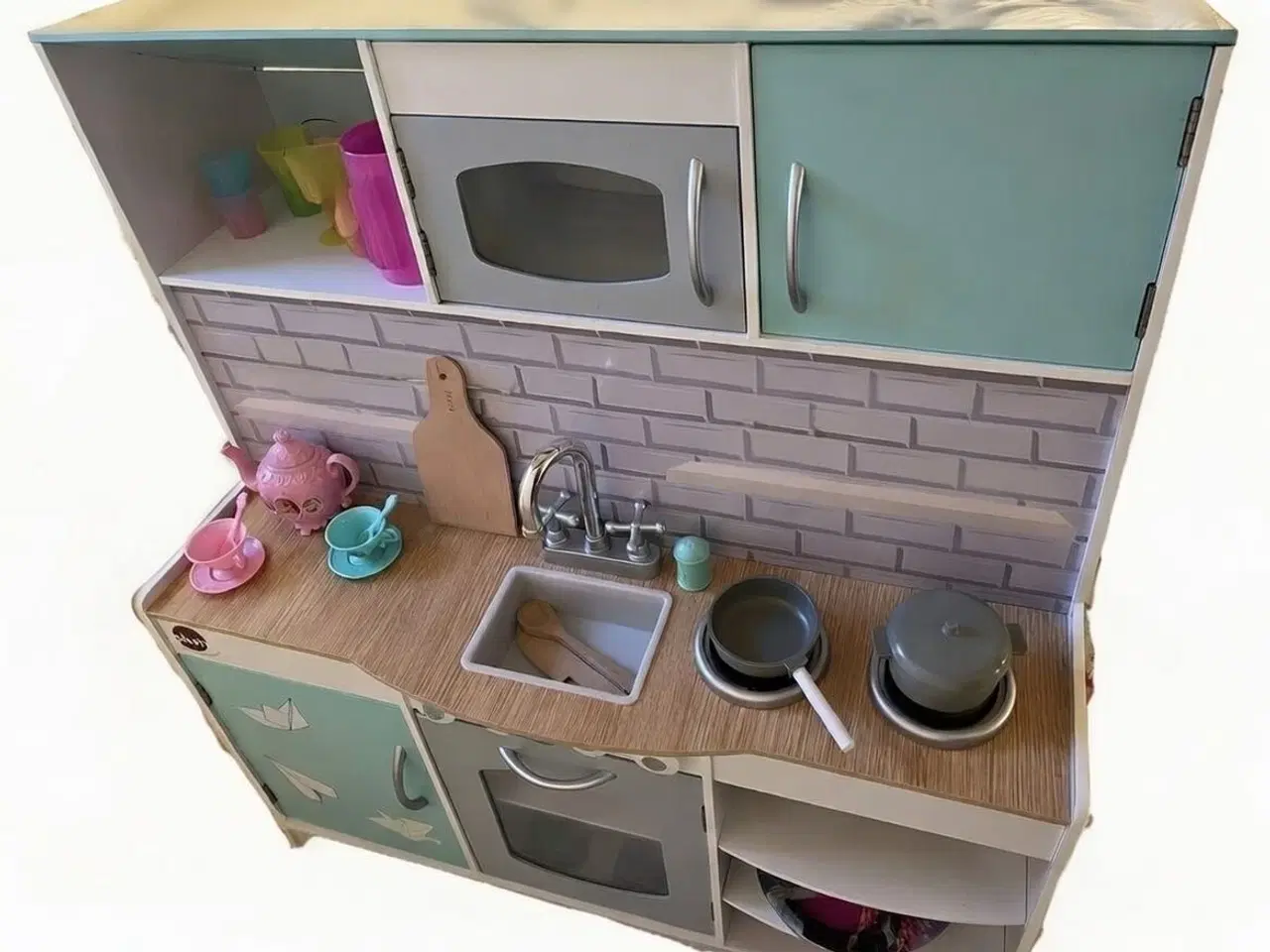 Billede 1 - Plum 2-1 dukkehus og køkken
