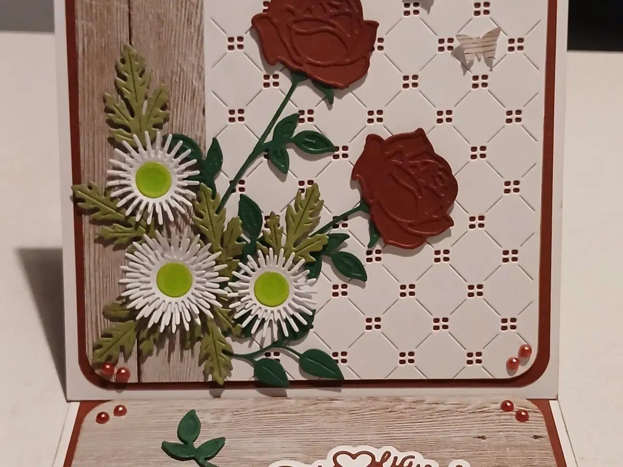 Billede 4 - Kort med blomster sælges