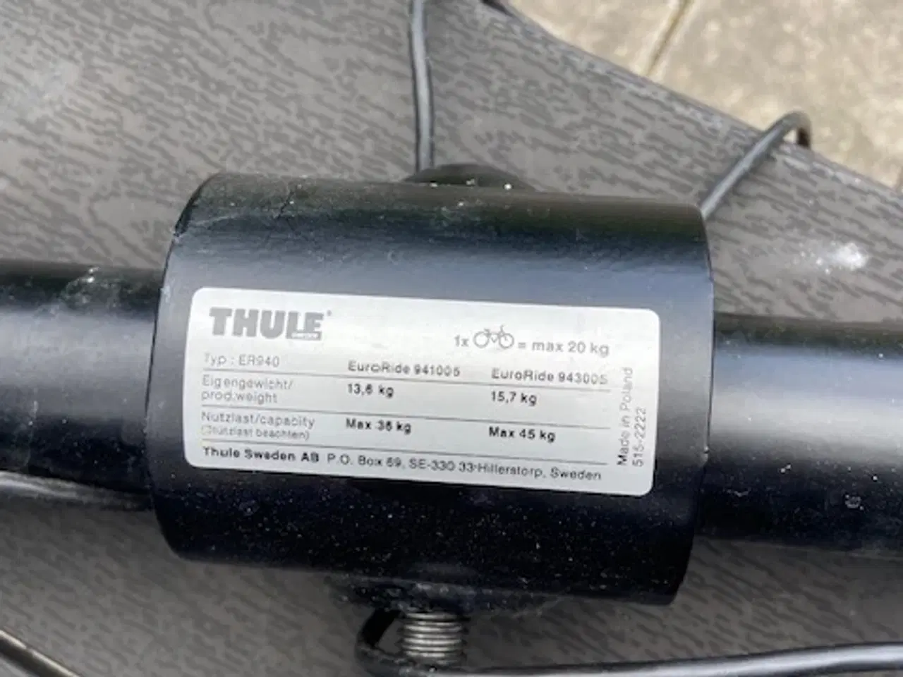 Billede 4 - Thule cykelholder 2 cykler