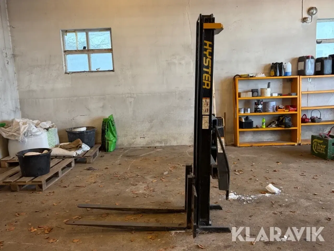 Billede 2 - Trucktårn Hyster med pallegafler