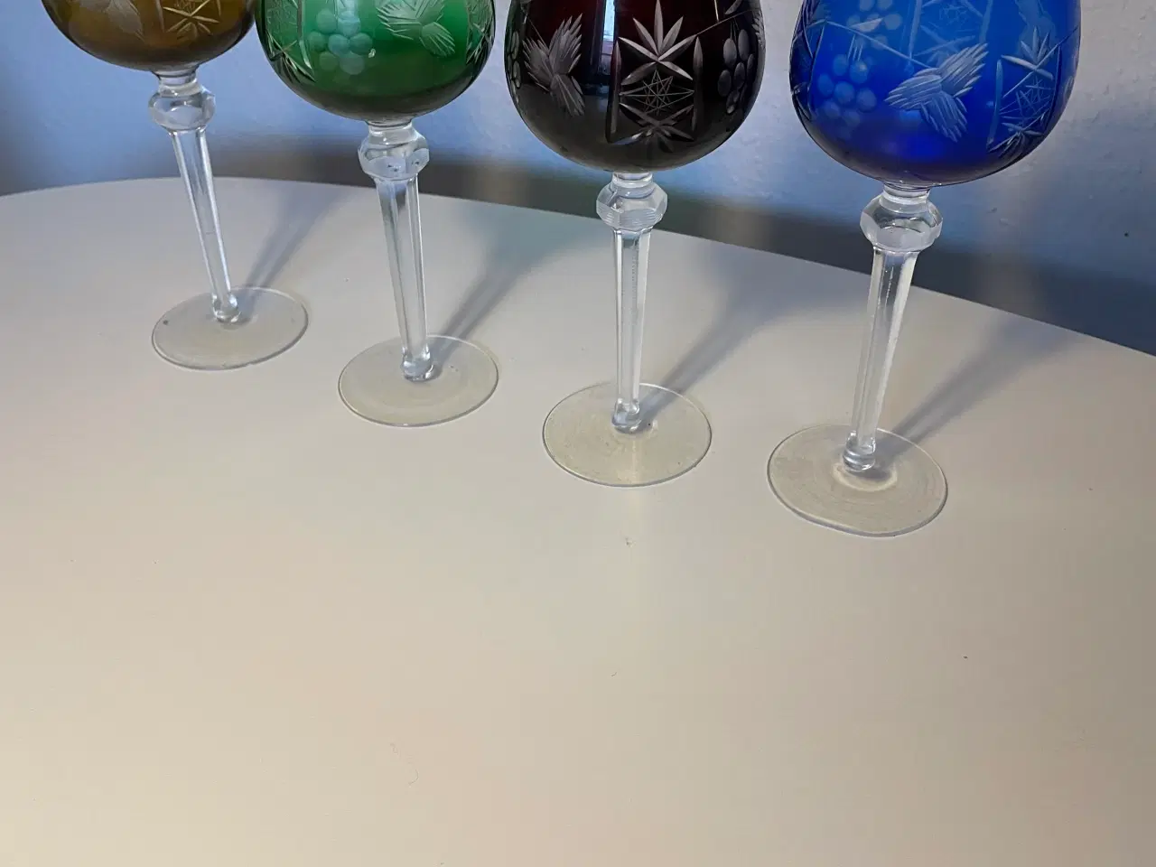 Billede 1 - 4 styk Krystalglas fra Rømer