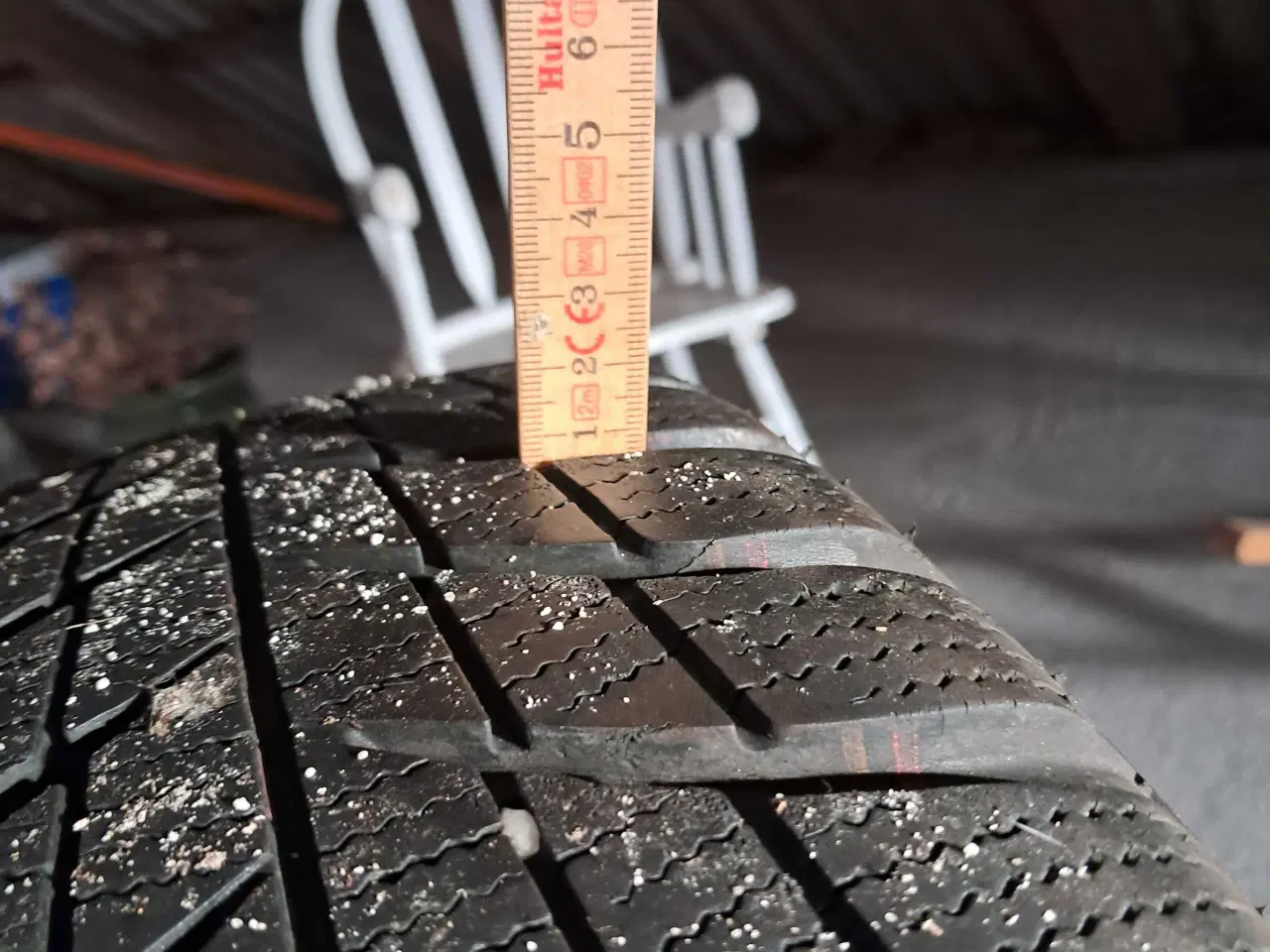 Billede 2 - Hyundai ET 48 5x114.3 vinterhjul ca 60 % mønster