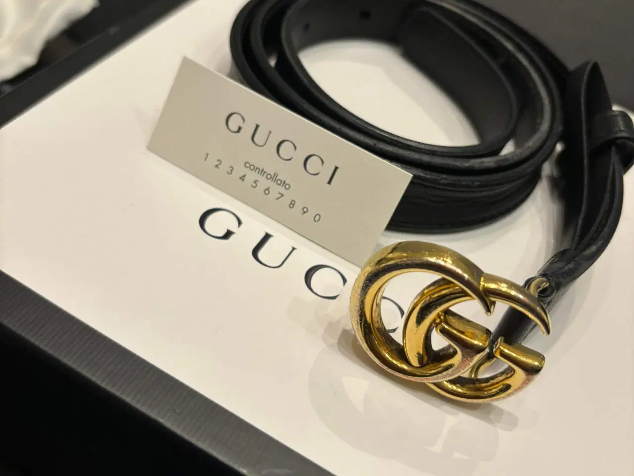 Billede 1 - Gucci bælte læder 