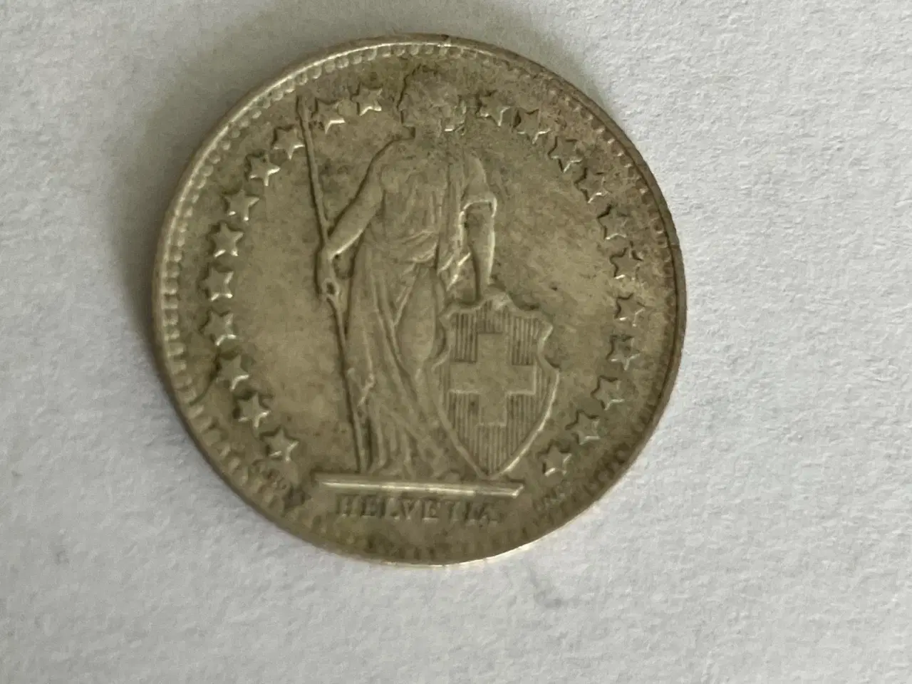 Billede 2 - 1/2 Franc Switzerland 1955