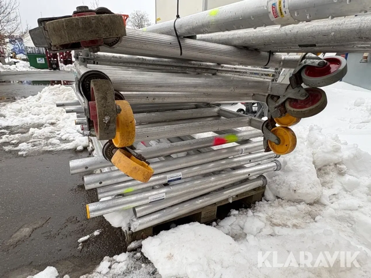 Billede 9 - Assorterede stilladsdele - 1 palle