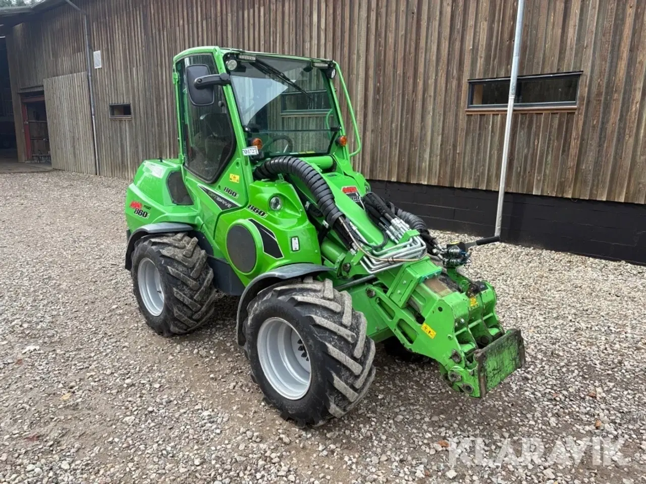 Billede 7 - Minilæsser Avant 860i med teleskop & tilbehør