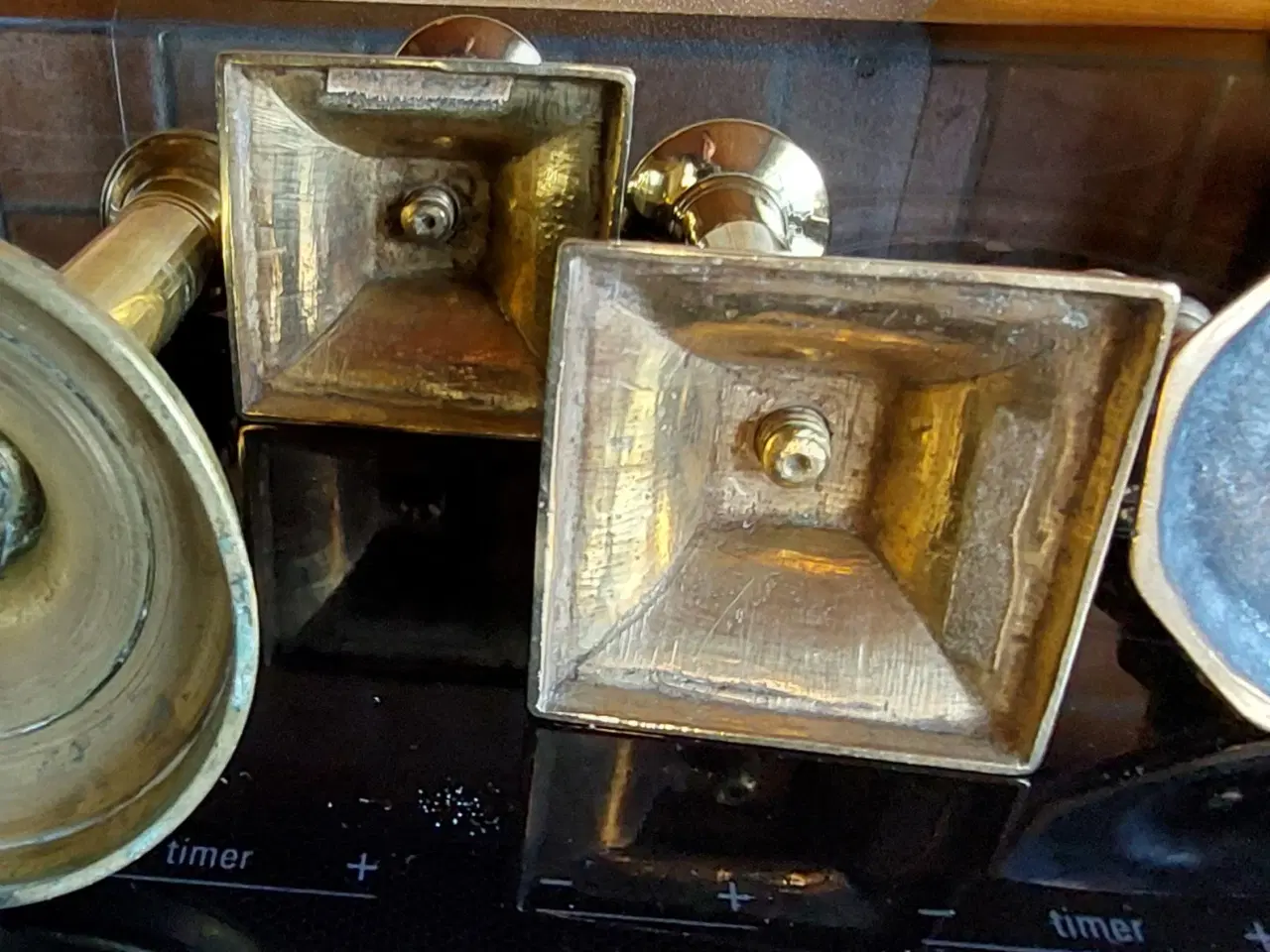 Billede 5 - ANTIKKE 17 / 1800 TALS LYSESTAGER - (samlet pris) 