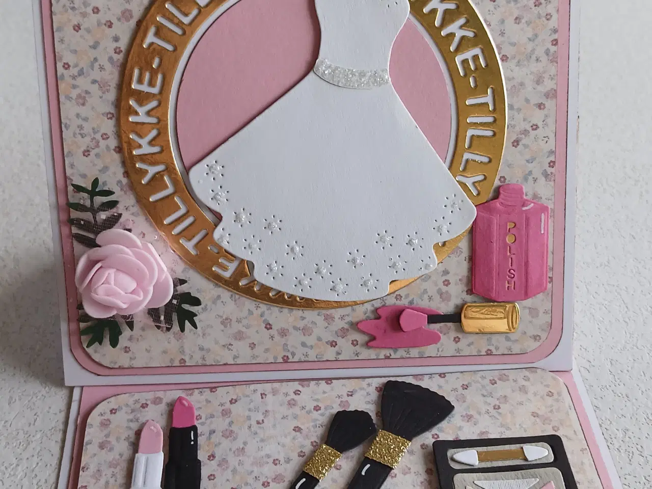 Billede 9 - Konfirmationskort til piger Sælges