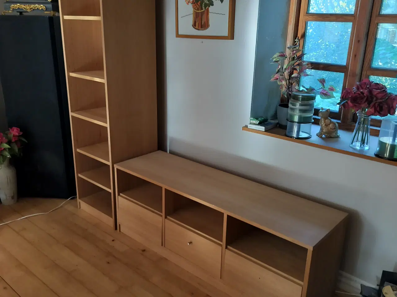 Billede 9 - Reol system i ubehandlet eg