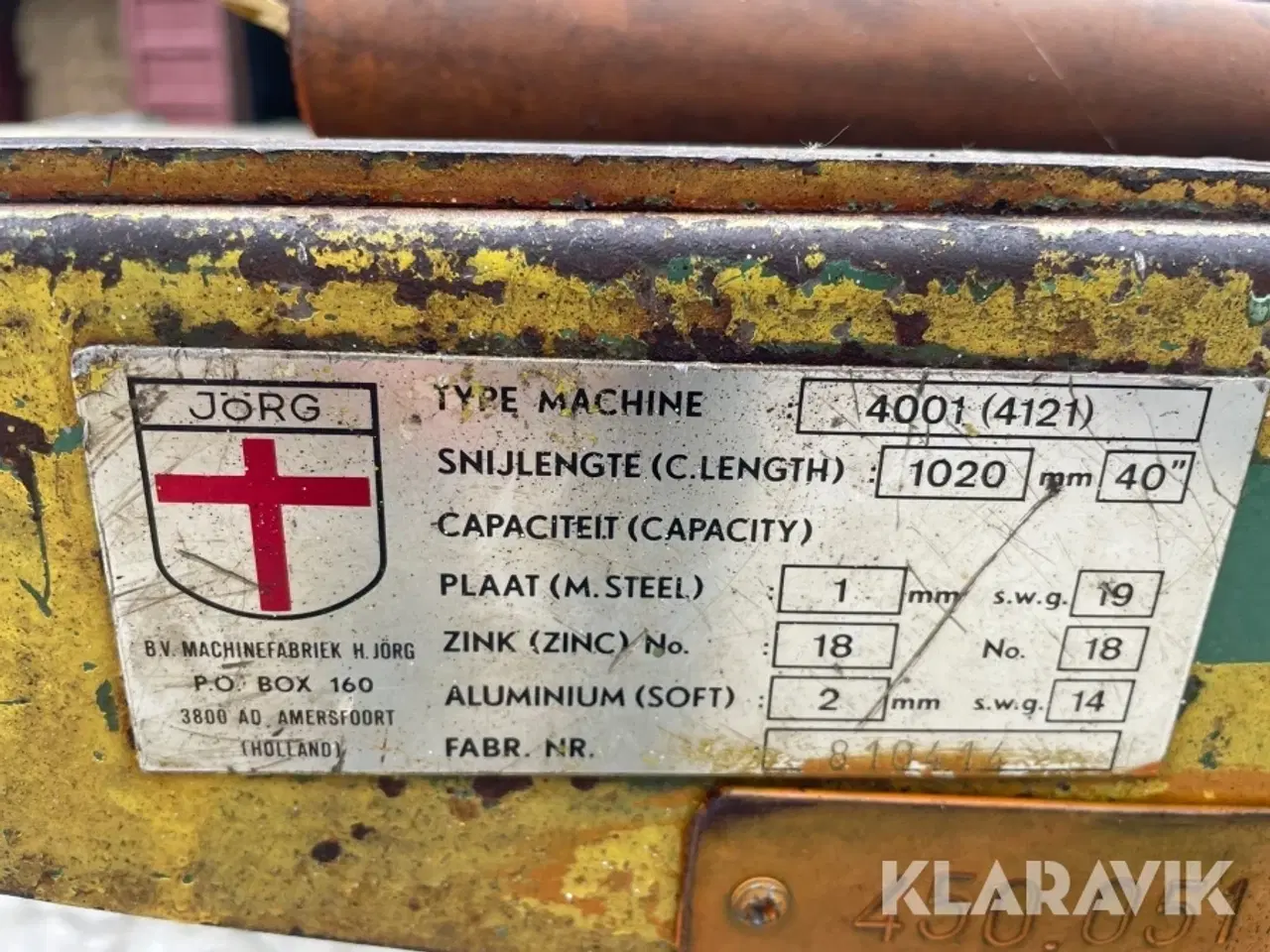 Billede 8 - Slagsaks Jorg 4001