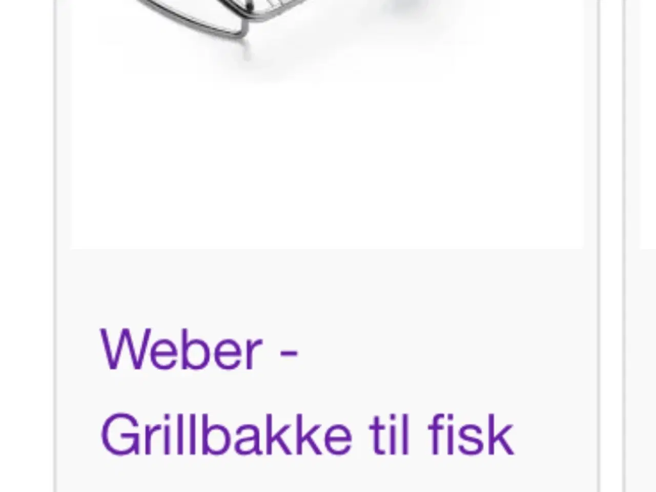 Billede 2 - Weber original grill røgsæt 