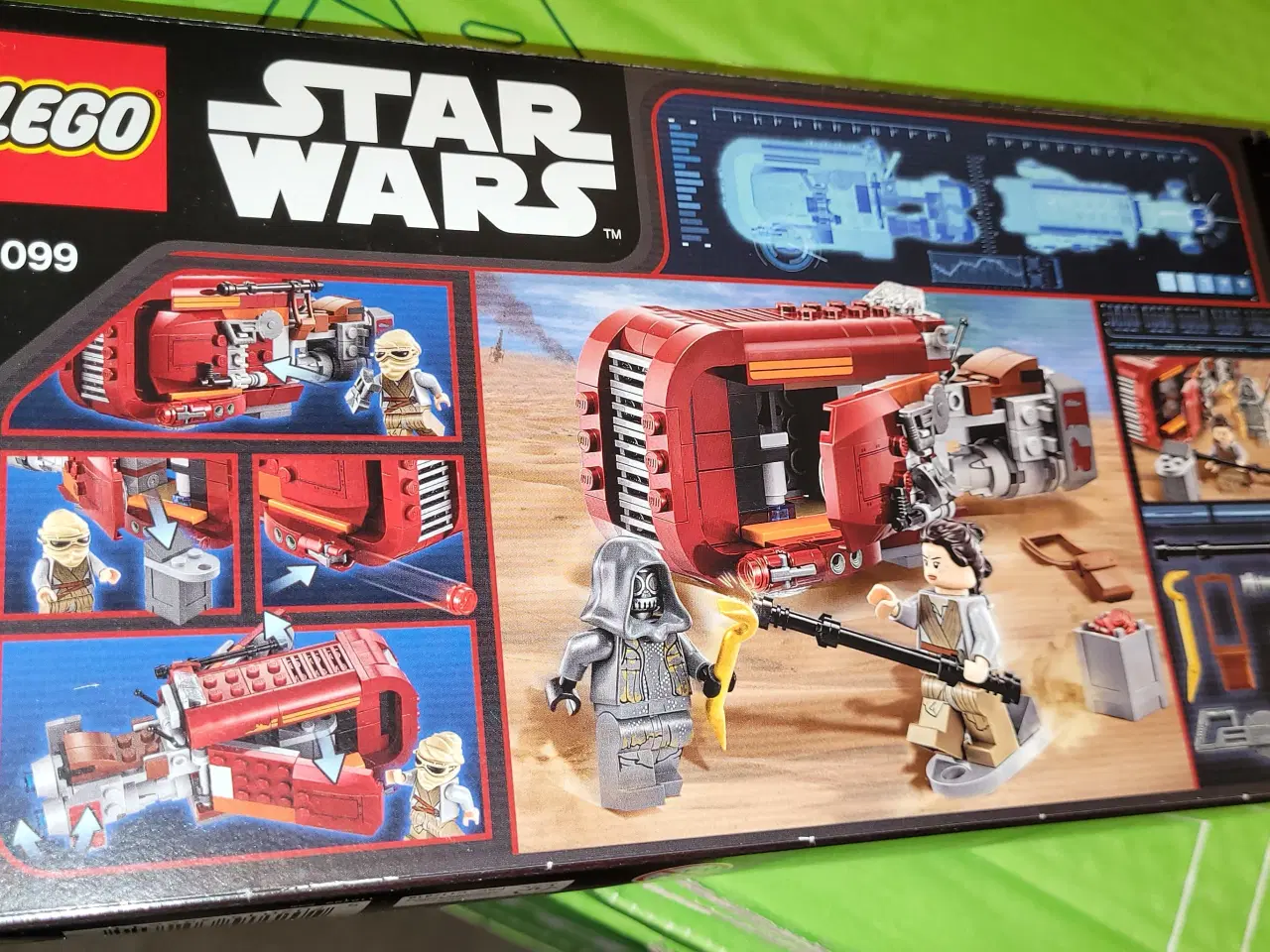 Billede 3 - Lego Star Wars, 75099 Rey's speeder