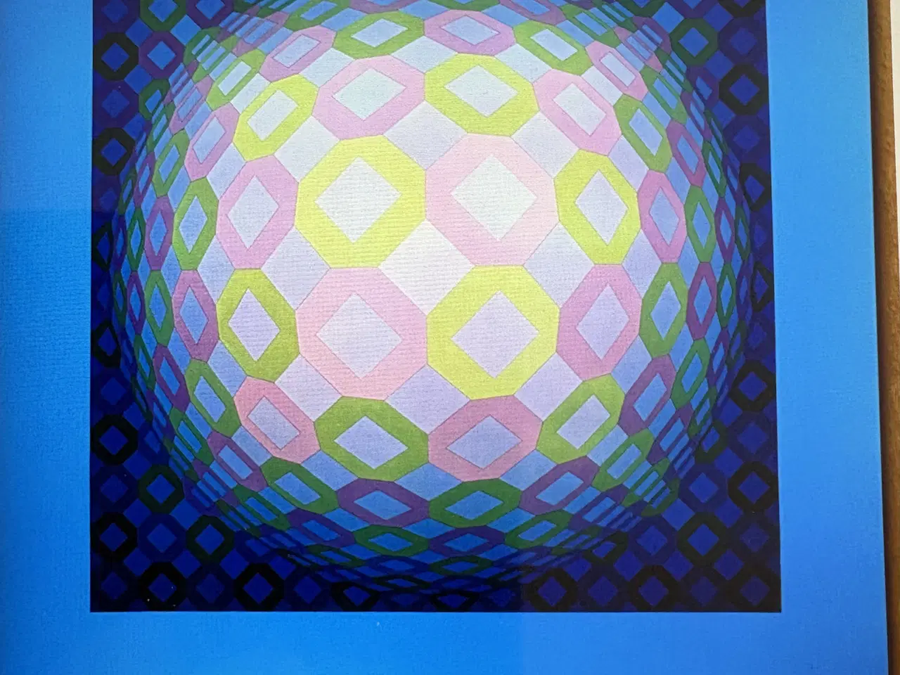 Billede 1 - VASARELY plakat tryk