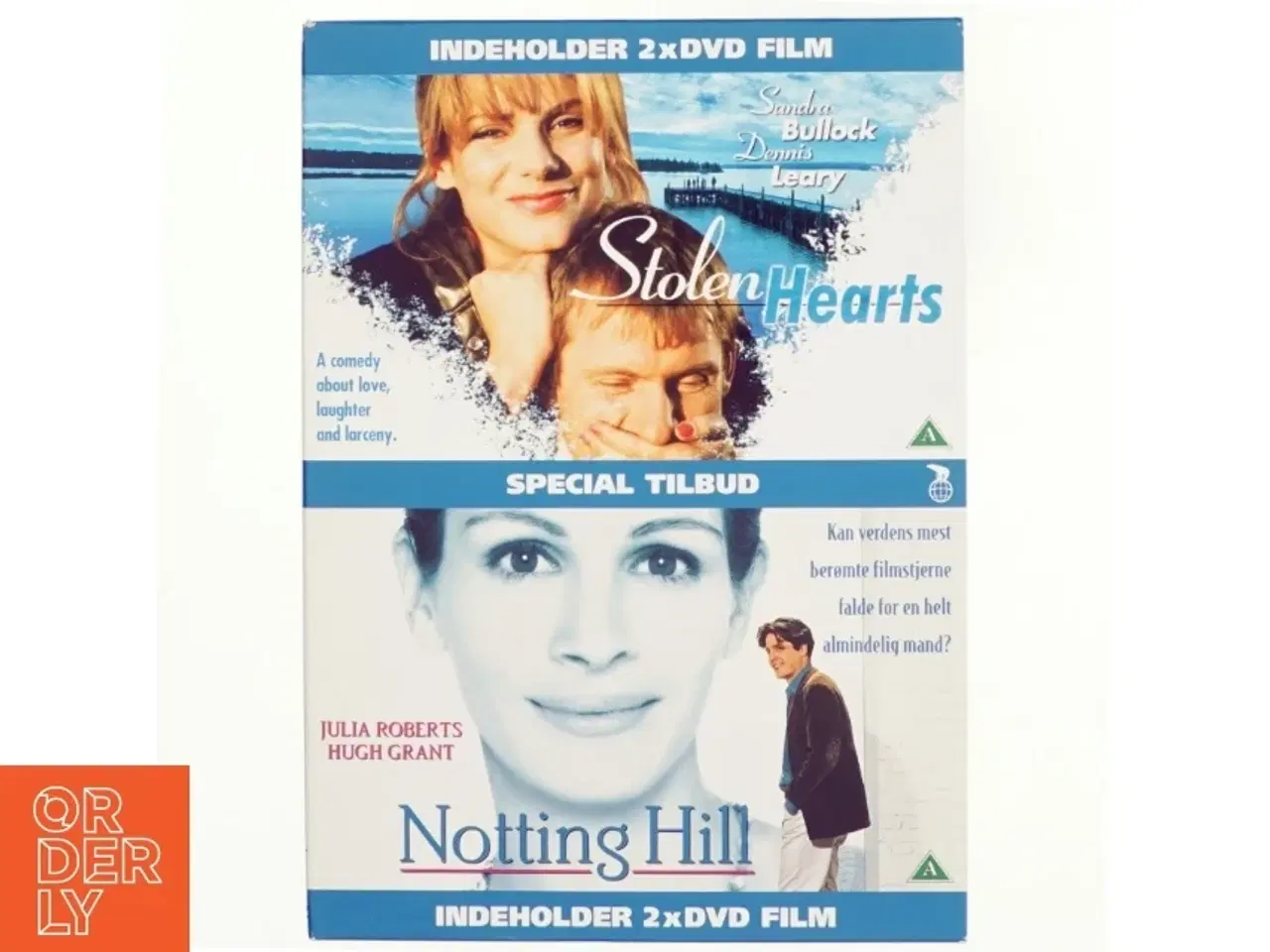 Billede 1 - Stolen hearts + Notting Hill (2 DVDer)