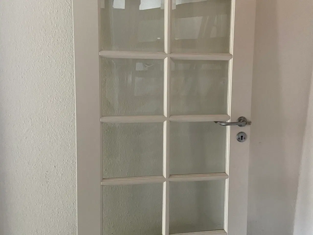 Billede 1 - Dør med glas (uden karm)