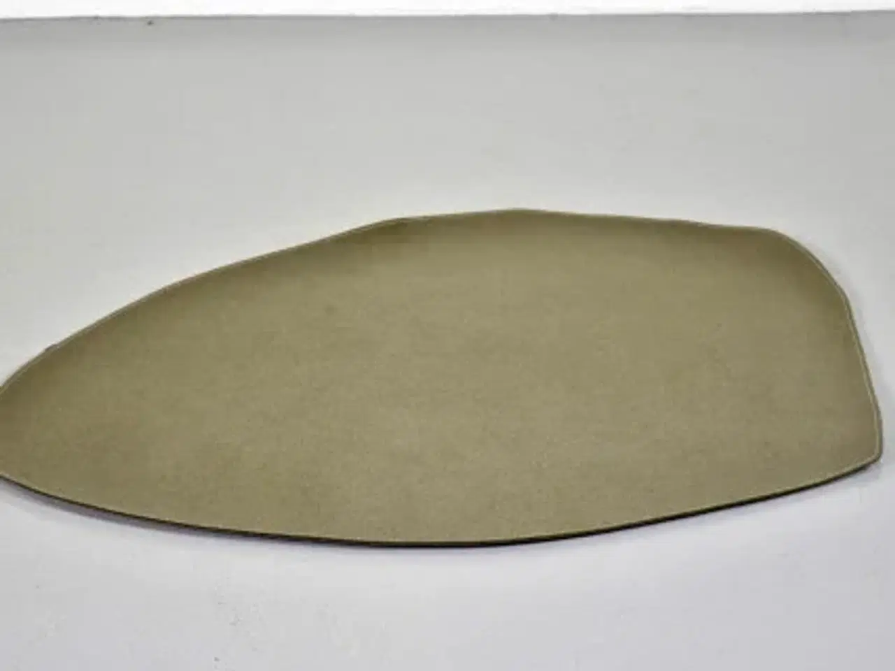 Billede 3 - Fraster pebble gulvtæppe i mørkegrønt filt