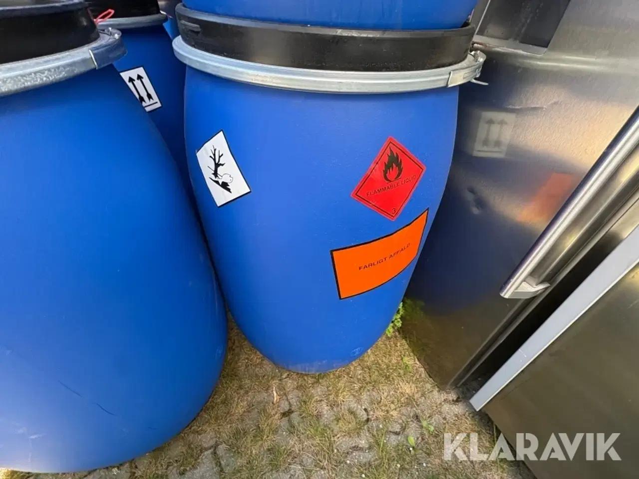 Billede 5 - Plasttønder Schütz 200 liter - 7 styk