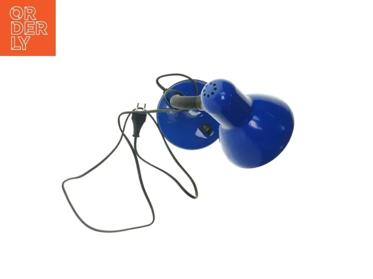 Billede 3 - Blå bordlampe (str. 29 cm)