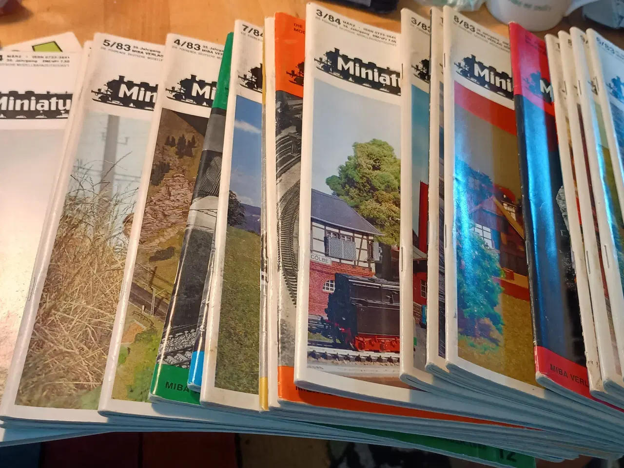 Billede 1 - MIBA miniaturbahnen. Blad om modeljernbane.