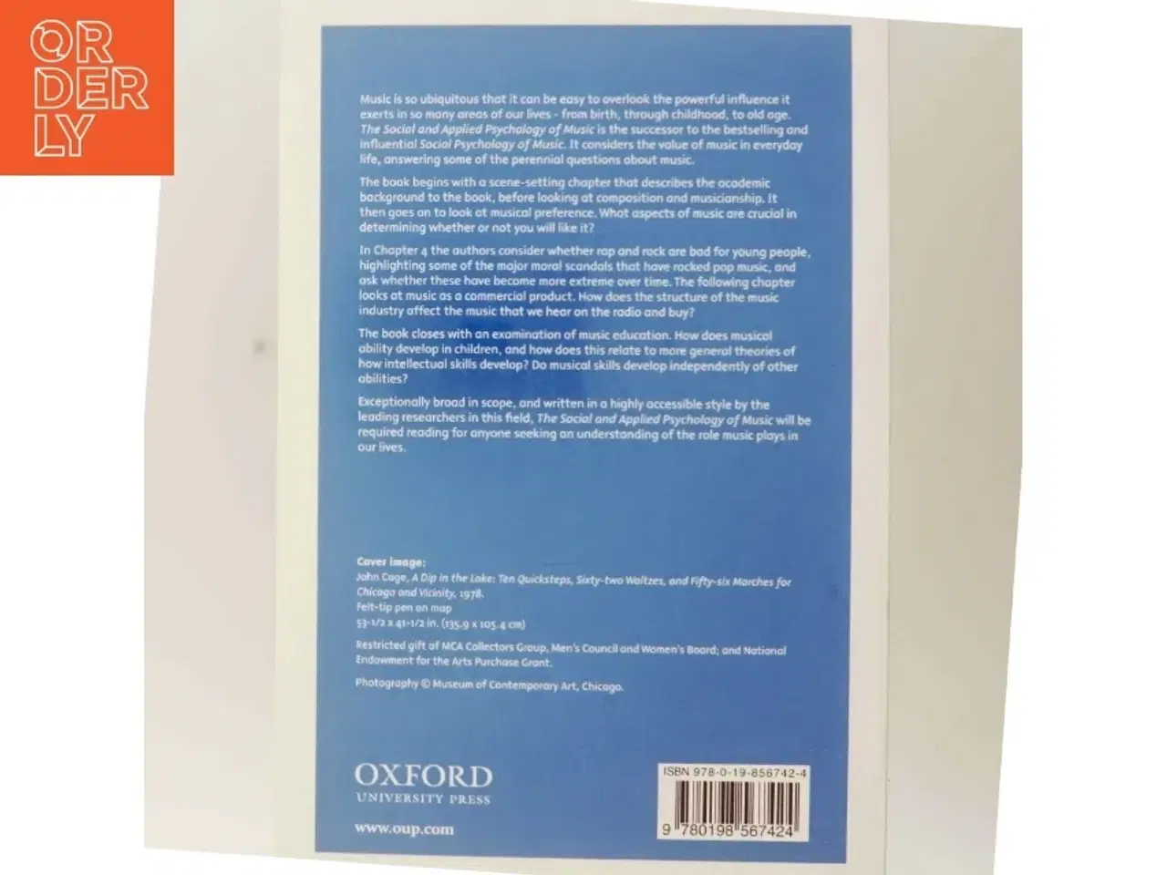 Billede 3 - The social and applied psychology of music (Bog)