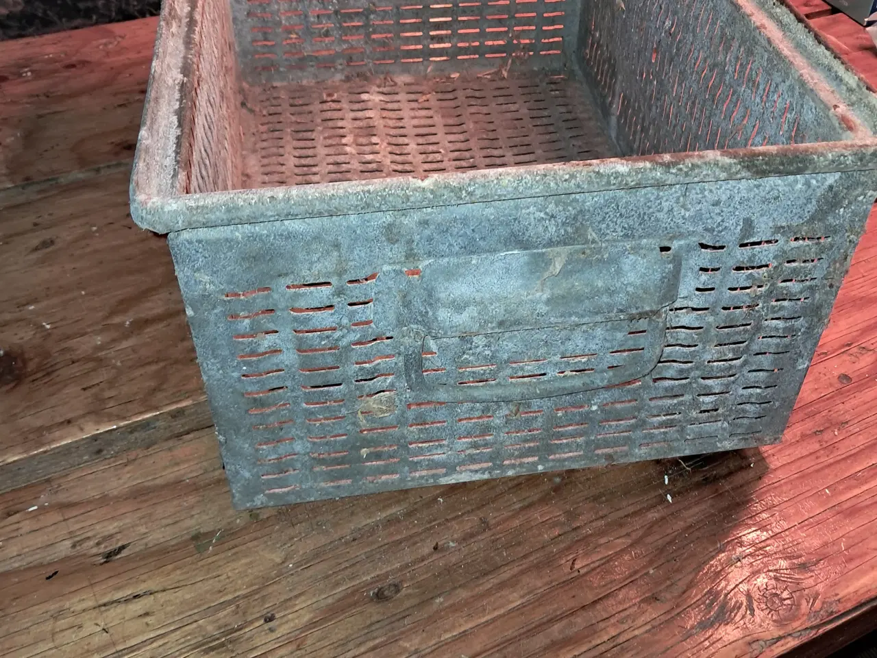 Billede 2 - Zinkkasse Metalkasse