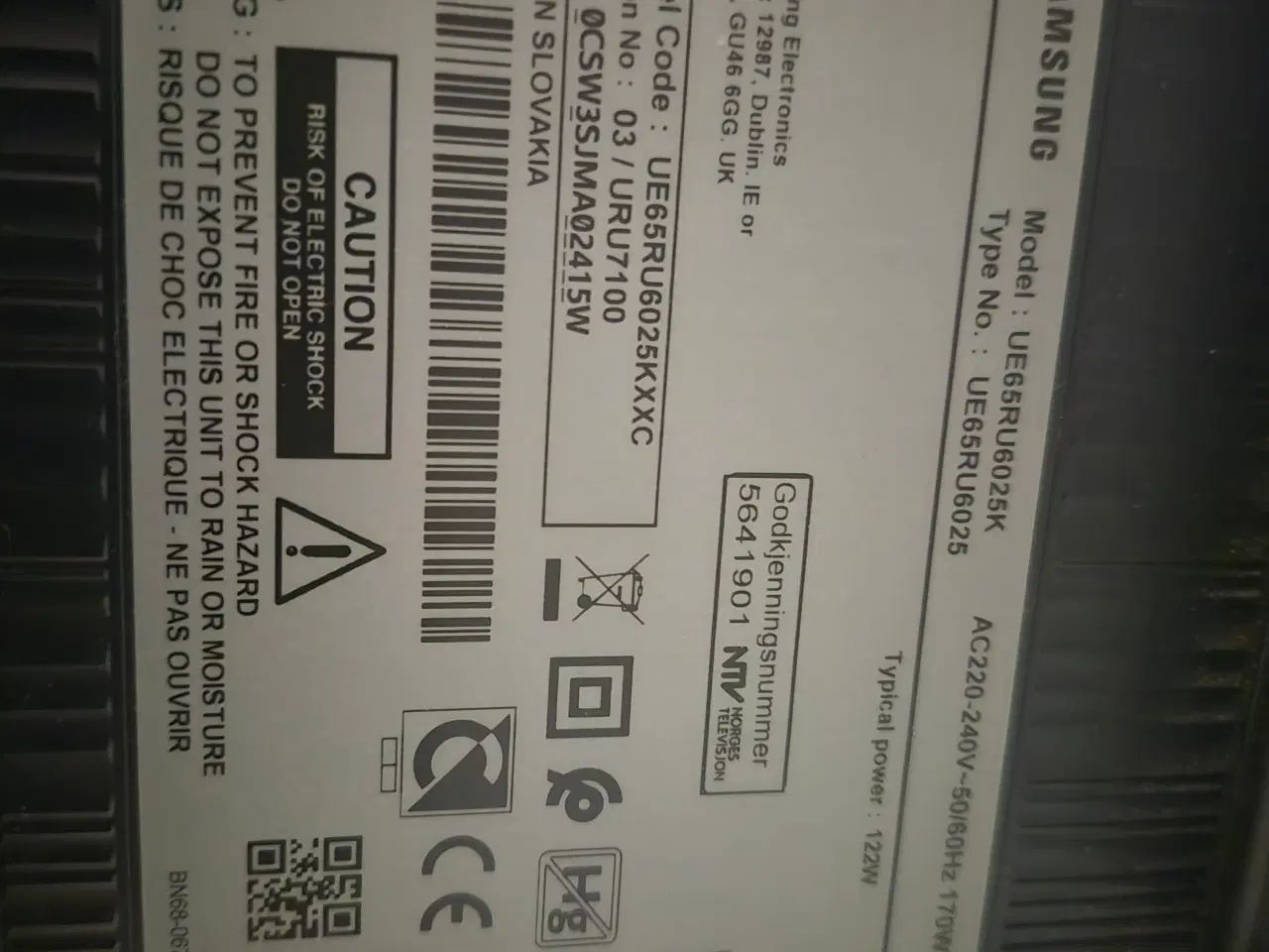 Billede 3 - Samsung smart tv 65 tommer tv