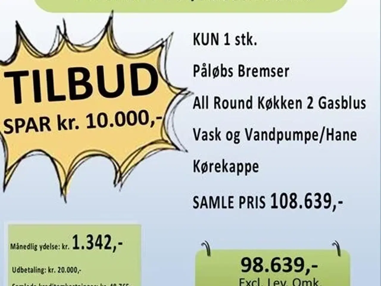 Billede 1 - Camp-let EARTH TILBUD 1 stk.
