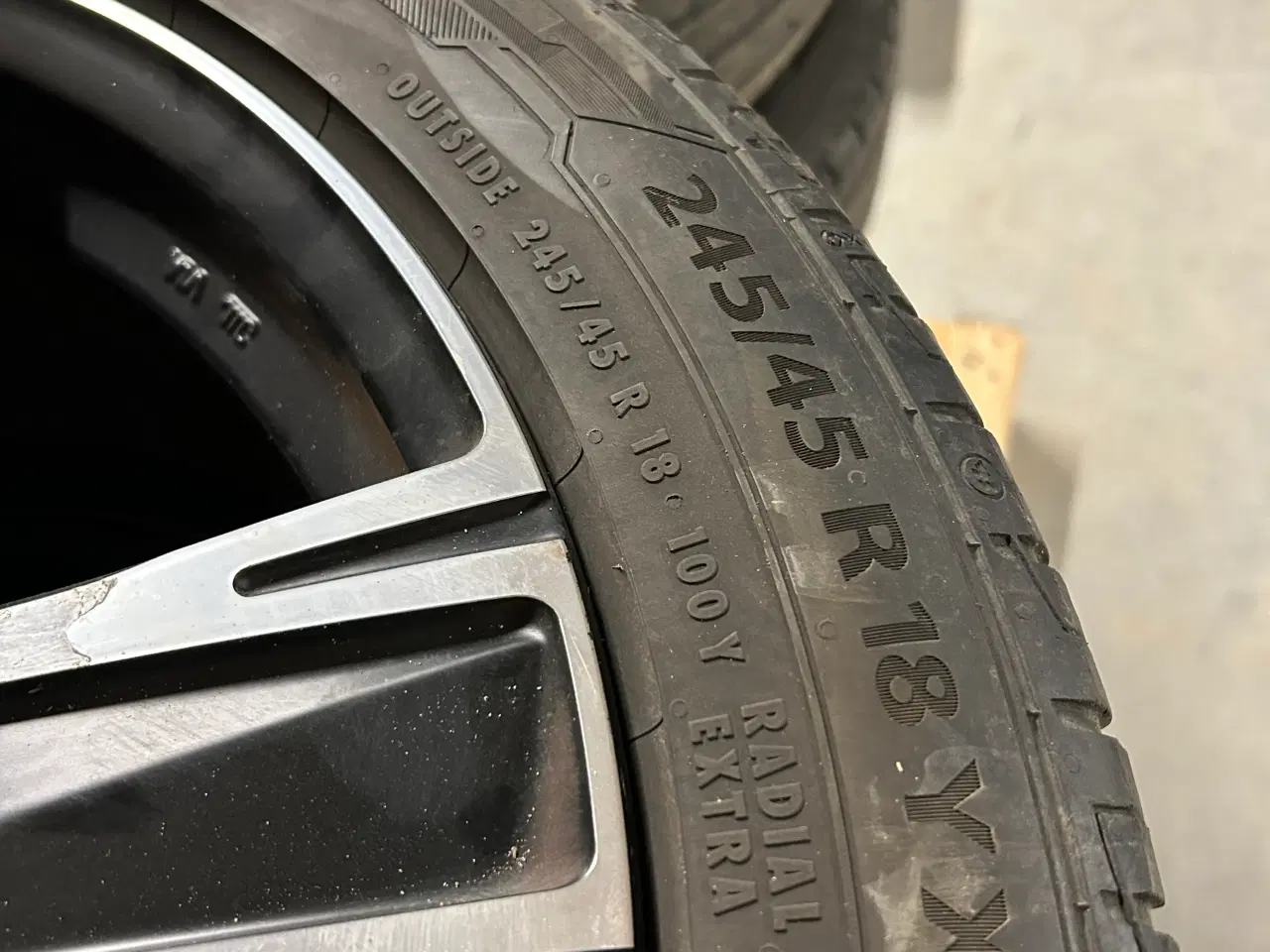 Billede 2 - 18” fælge med dæk