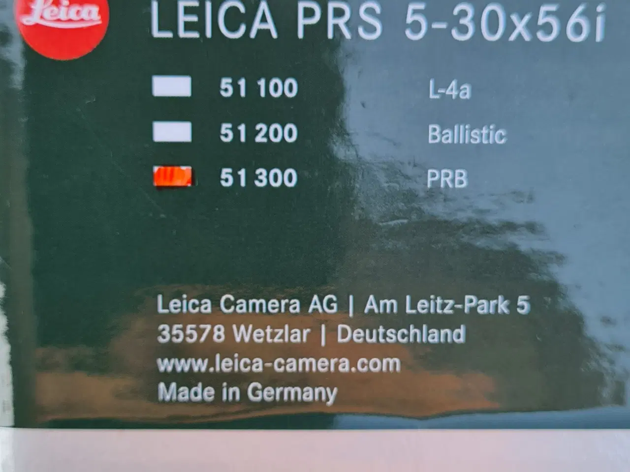 Billede 5 - LEICA PRS 5-30x56