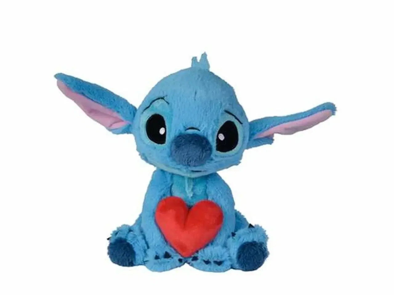 Billede 1 - Stitch bamse med hjerte - 25 cm plysdyr