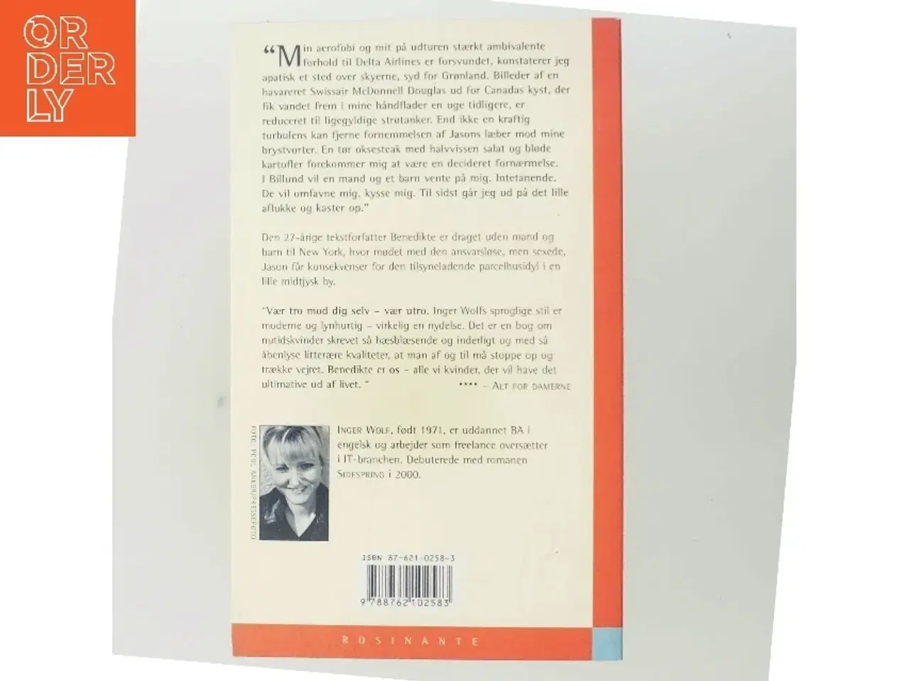 Billede 3 - Sidespring : roman af Inger Wolf (Bog)