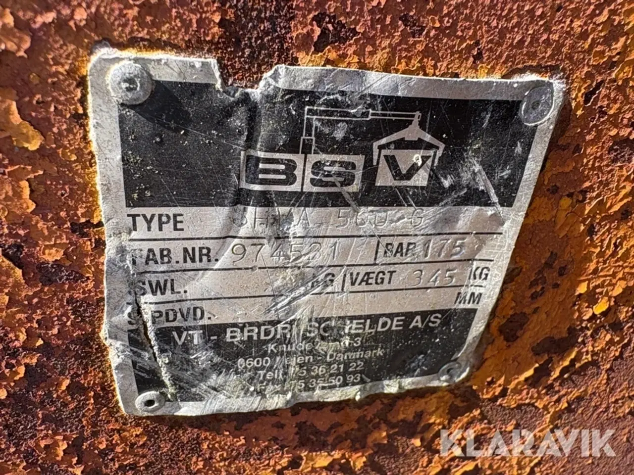 Billede 5 - Hydraulisk grab BSV og ukendt SHVA 500 G 3 styk.