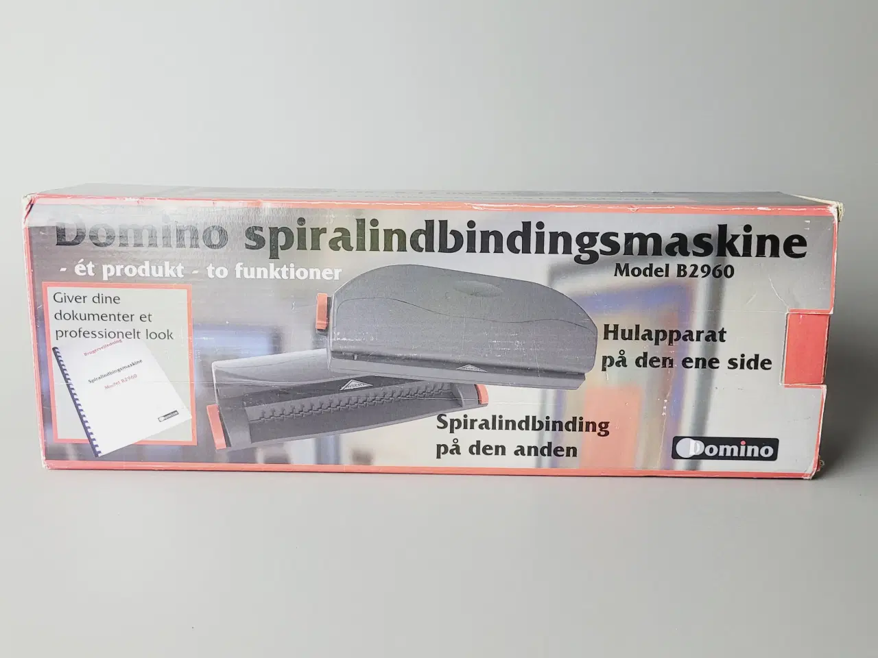 Billede 4 - ⭐️· Domino Spiralindbindingsmaskine B2960 
