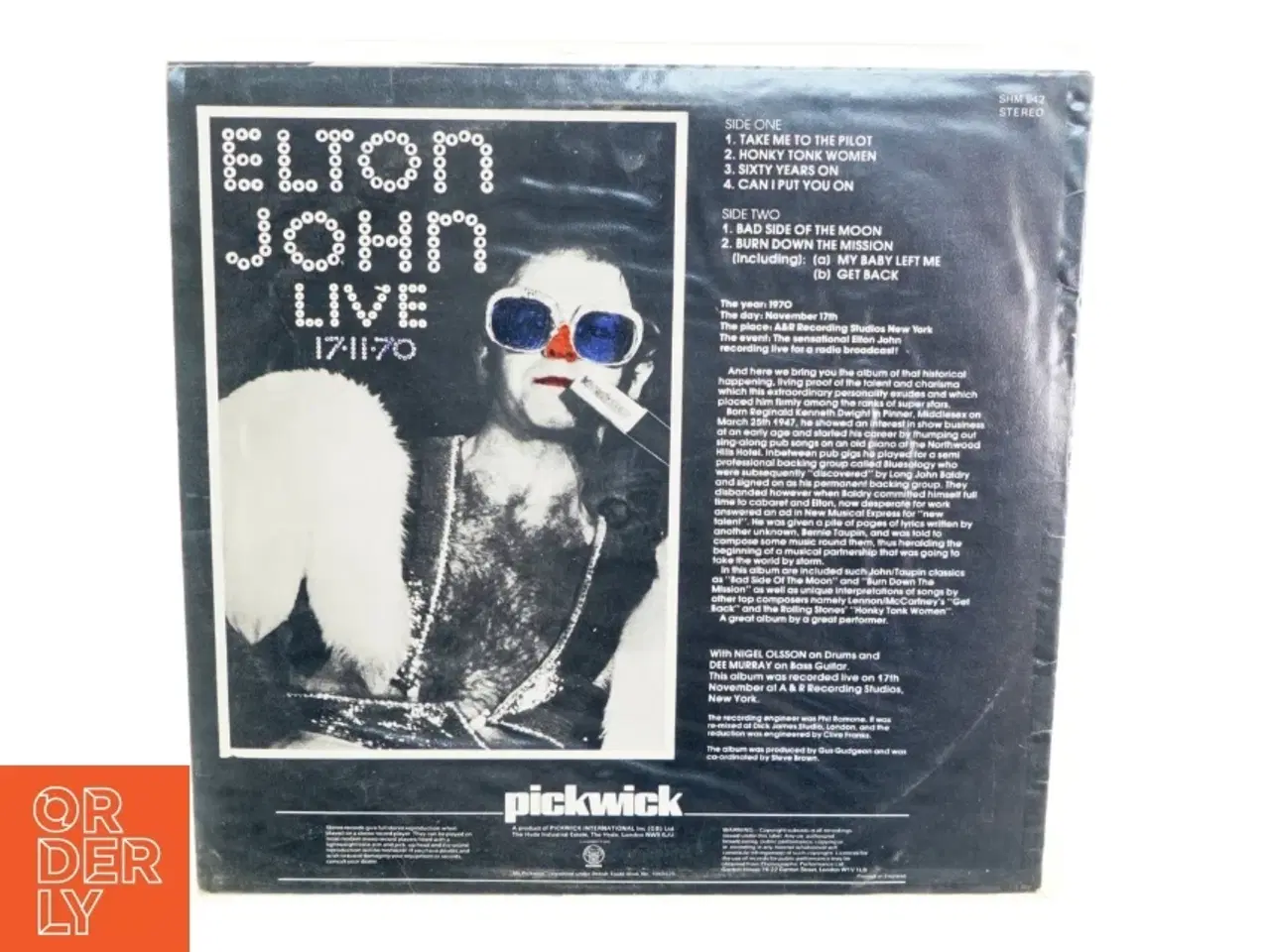 Billede 2 - Elton John - Live