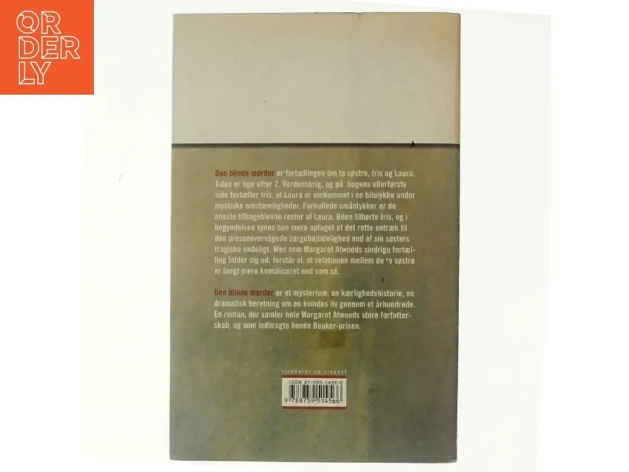 Billede 3 - Den blinde morder af Margaret Atwood (Bog)