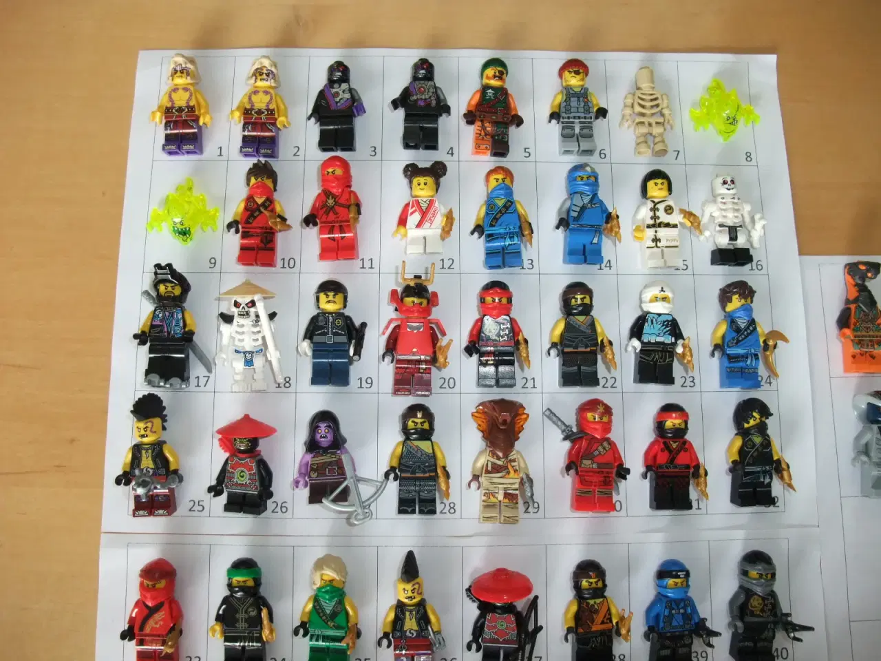 Billede 2 - Lego Ninjago Figurer 