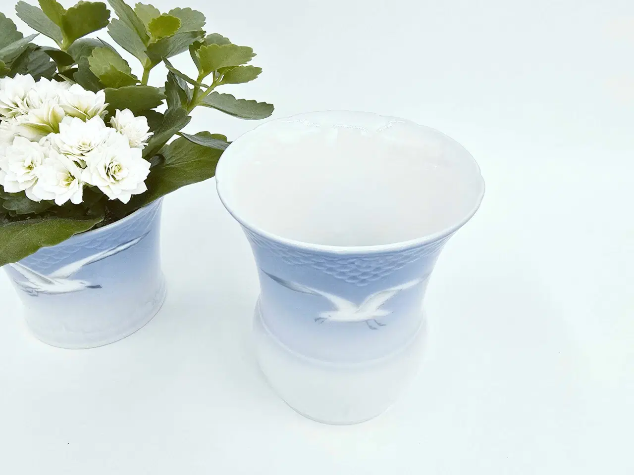 Billede 3 - Mågestel Vase uden guldkant Porcelæn 