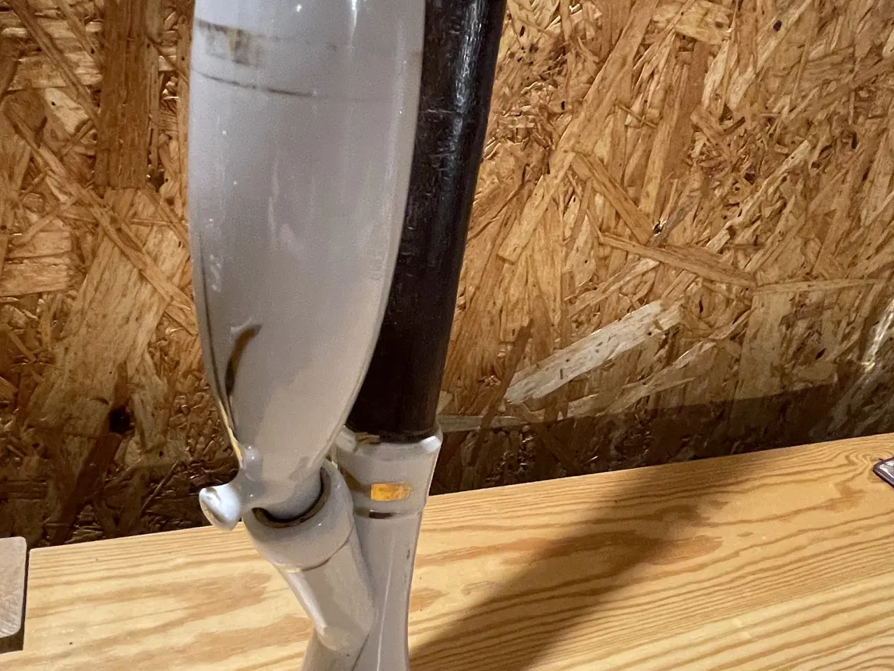 Billede 2 - Antik Langpibe - porcelæn-hoved