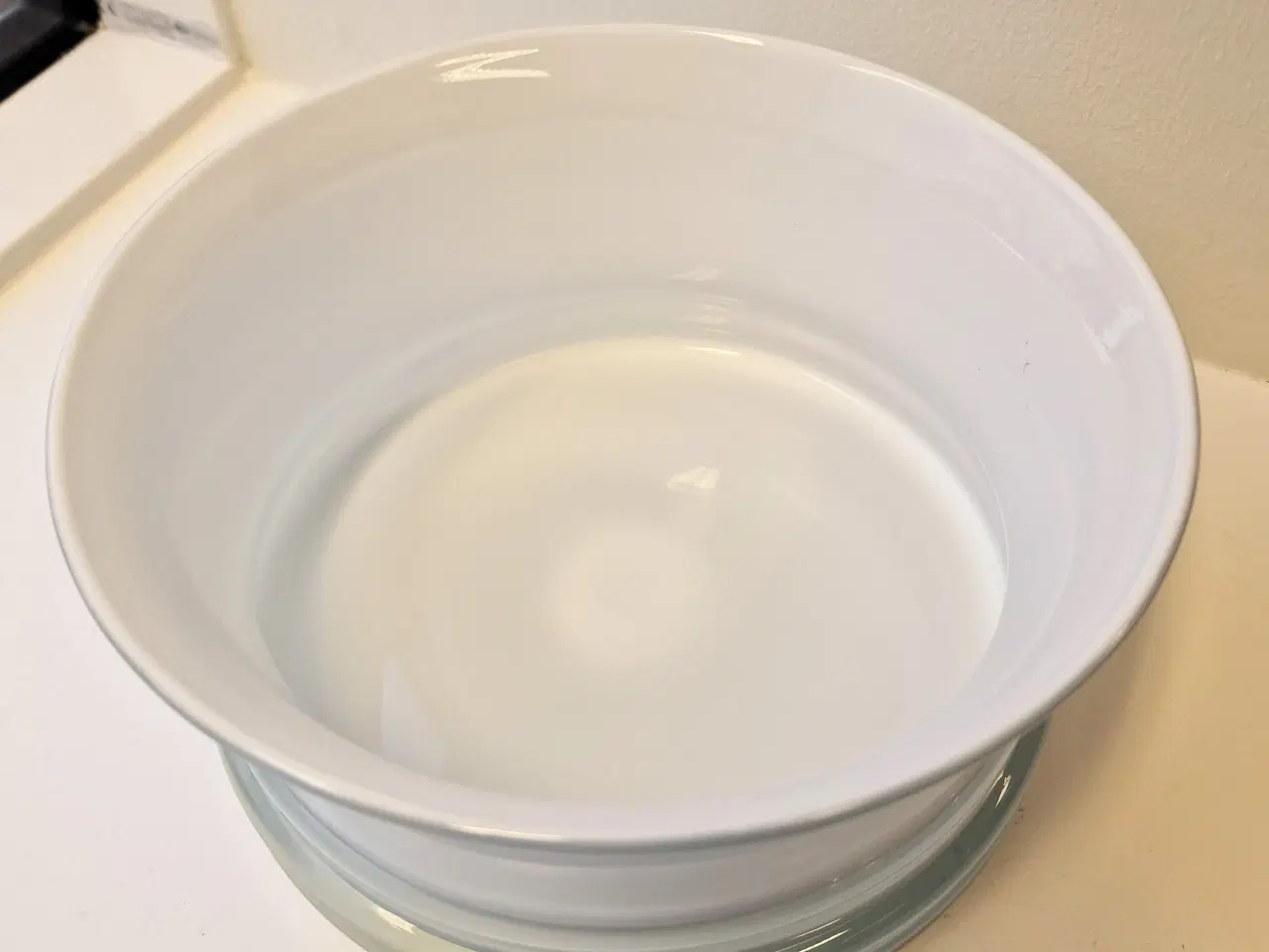 Billede 3 - Stor Holmegaard frugtskål.