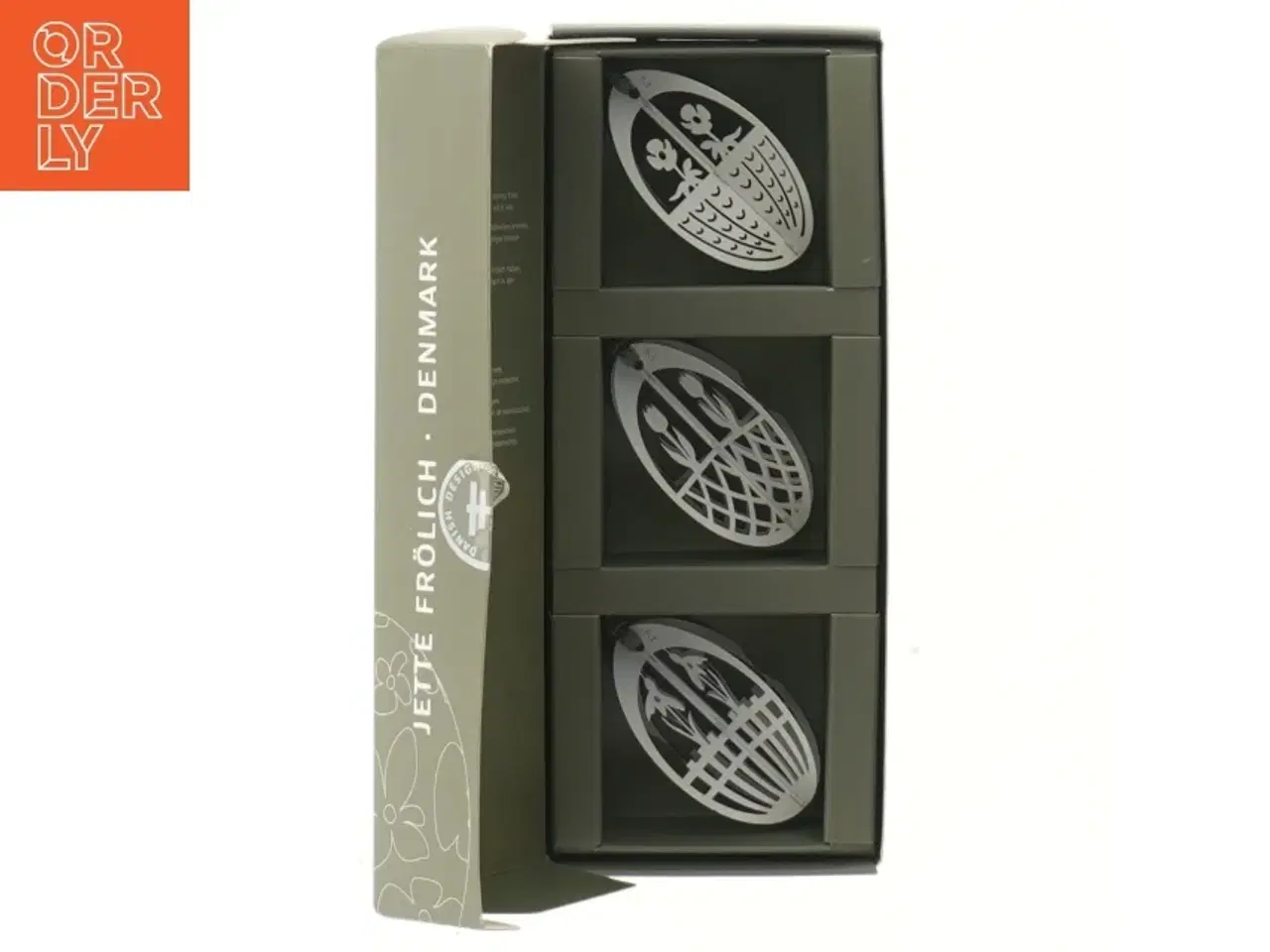 Billede 3 - Påskeæg med blomstermotiv fra Jette Frlich (str. 3 stk 6 cm)