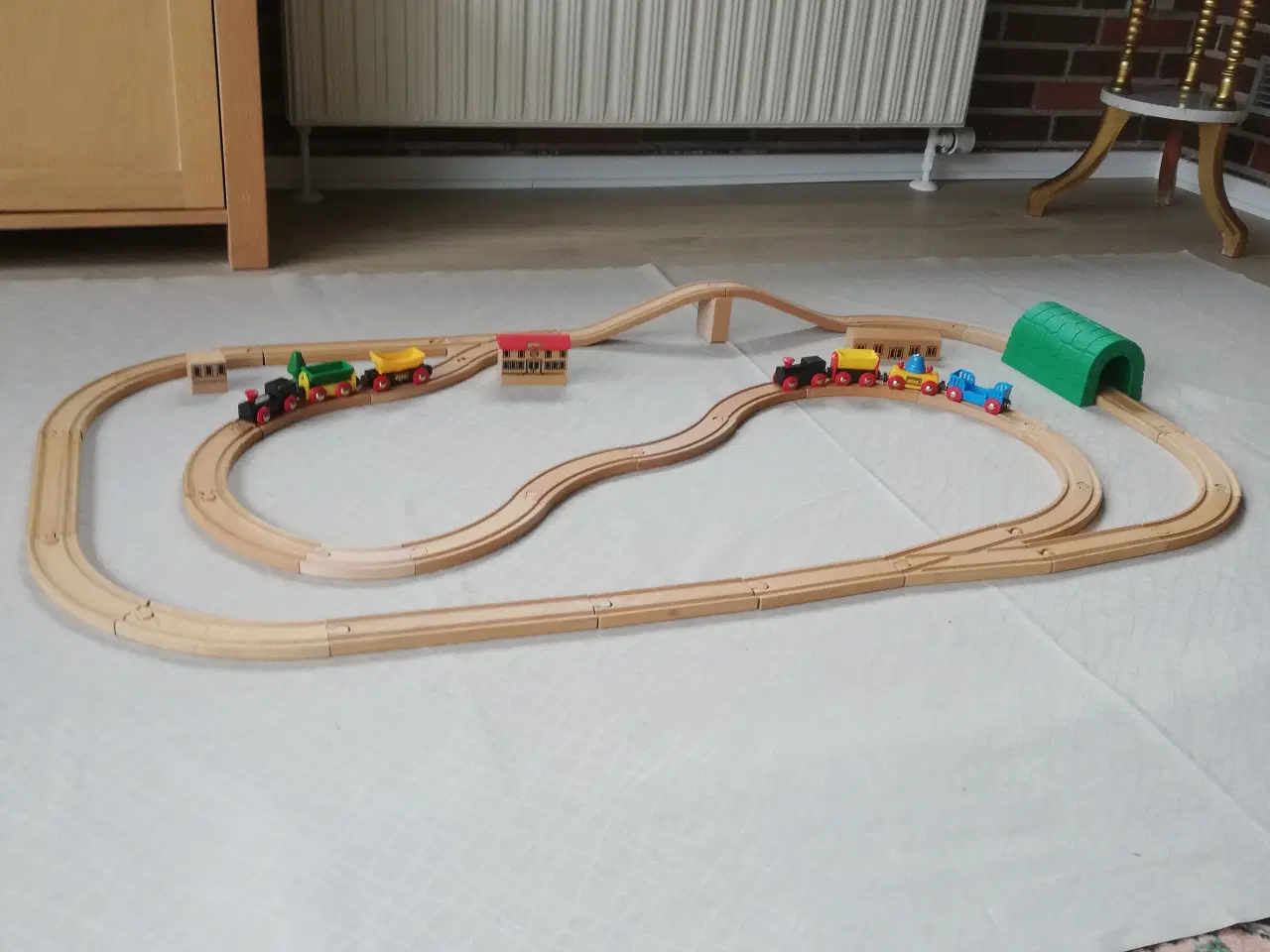 Billede 1 - Brio togbane og tog