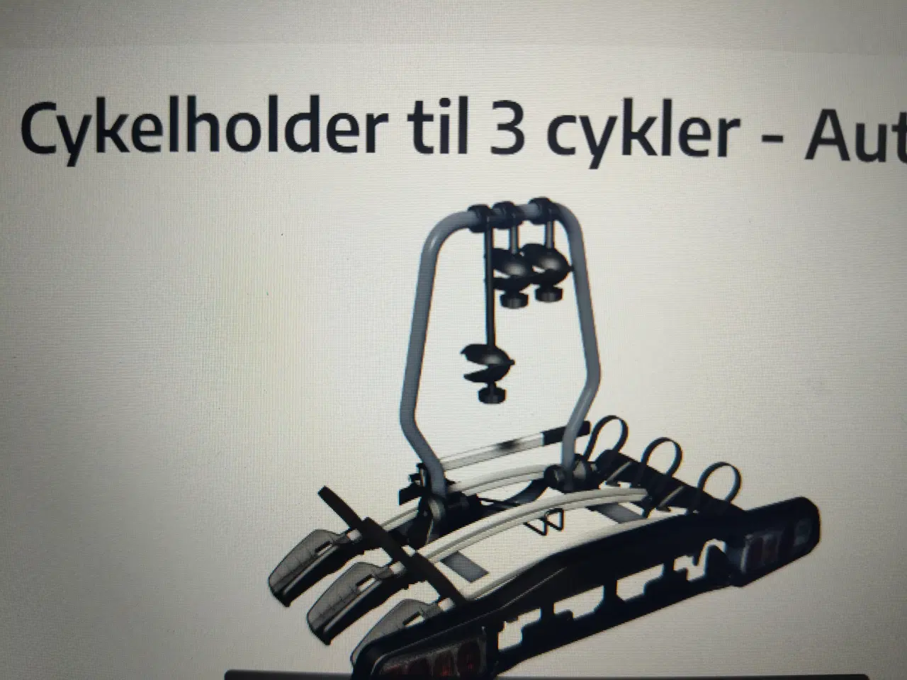 Billede 1 - Cykelholder til Bil